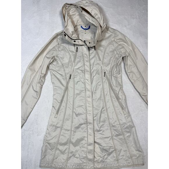 KUHL Projekt Lena Jacket/Raincoat/ Hooded Trench S Wind Rain Resistant Women's - Picture 1 of 10